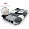 DRYBED Premium Vet Bed Patchwork čierny 100 x 75 cm