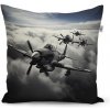 Sablio Vankúš Stíhací letadla - 40x40 cm