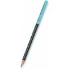Grafitová ceruzka Faber-Castell Grip 2001 Two Tone tvrdosť HB, výber farieb čierna/tyrkysová -