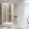 Aquatek ROYAL D4 Sprchová zástěna čtvercová 80x80cm plast
