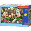 4800 Puzzle Castorland - Zvieratká v parku 180 dielikov