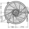 Ventilátor chladenia motora DENSO DER21006