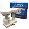 DI-WAY LNB MONO SINGLE 0,1dB 4,3st, WHITE LEOPARD LINE