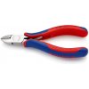 KNIPEX Kliešte cvikacie bočné pre elektroniku 77 02 135 H