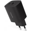 Nabíjačka do siete Spello by Epico ForceBoost GaN 45W 2x USB-C (9915101300263) čierna