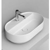 Ceramica Dolomite Noemi umývadlo 65x40 cm oválny pultové umývadlo biela matná D312041