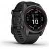 GARMIN Fénix 7S Pro, Sapphire, Solar, Black Band