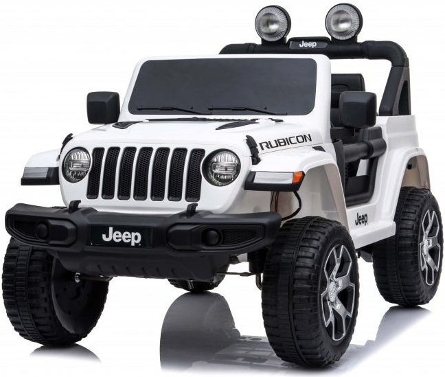 Mamido Mamido elektrické autíčko Jeep Wrangler Rubicon 4x4 bielá