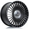 JUDD JSF9 hliníkové disky 10,5x20 5x100 ET15 DO 50 GLOSS BLACK TITANIUM BRUSHED