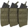 Sumka na 3 zásobníky pre AK 7,62x39mm - olivová