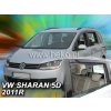 Deflektory komplet 4 ks pre Seat Alhambra / VW Sharan, 2010-