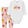 Carter’s Set 2dielny legíny body dl. rukáv Pink Fruits dievča