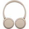 Slúchadlá na uši SONY WH-CH520 Bluetooth 5.2 Krémové bezdrôtové