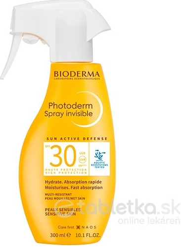 BIODERMA Photoderm Sprej SPF 30 na opaľovanie 300 ml