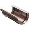 GUTTA Spojka PVC žlabu Aqua 150 mm, tm.hnědá 4294497 – cena za ks