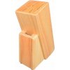 Stojan na nože Banquet 22,5 cm, hnedé drevo
