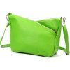 Kožená kabelka Luka zelená KZ57158