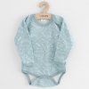 Dojčenské body New Baby Classic II dino mätový - 80 (9-12m)