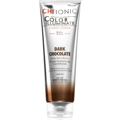 CHI Color Illuminate tónovací kondicionér pre prírodné alebo farbené vlasy odtieň Dark Chocolate 251 ml