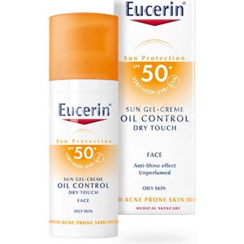 Eucerin Sun Oil Control ochranný krémový gél na tvár SPF50+ 50 ml