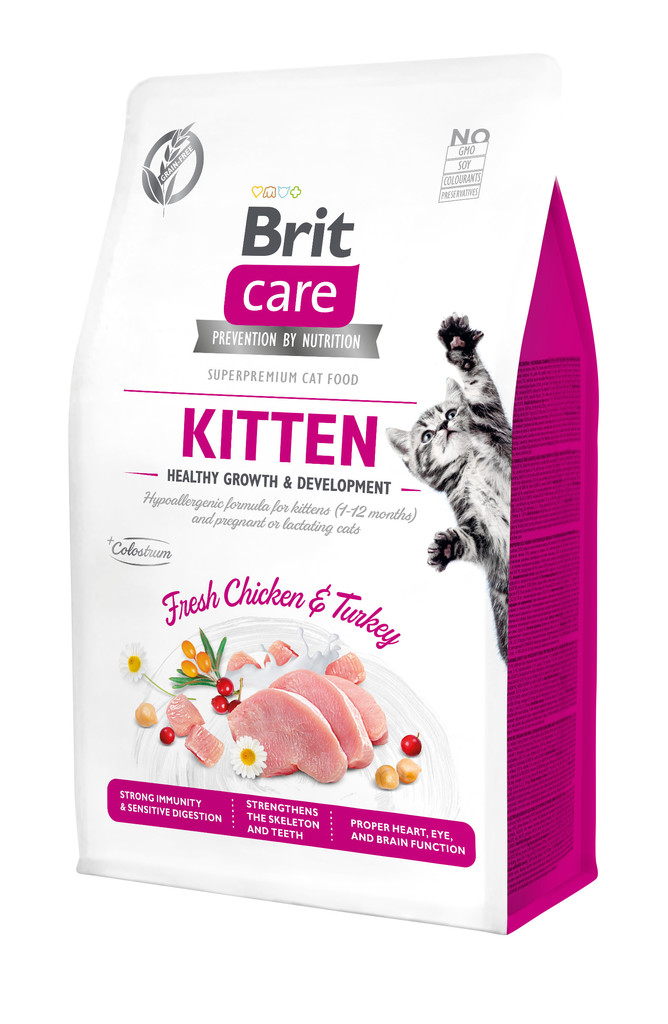 Brit Care Cat Grain-Free Kitten Healthy Growth & Development 0,4 kg
