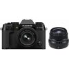 FUJIFILM X-T50 čierny + XC15-45 mm + XF 35mm f/2 R WR čierny