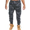 Nohavice Loshan pánske Mid Grey 8087-85