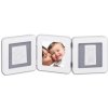 Baby Art My Baby Touch Double zaoblený white & grey