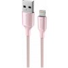 Swissten 71523311 USB / Lightning, 1,5m, růžový