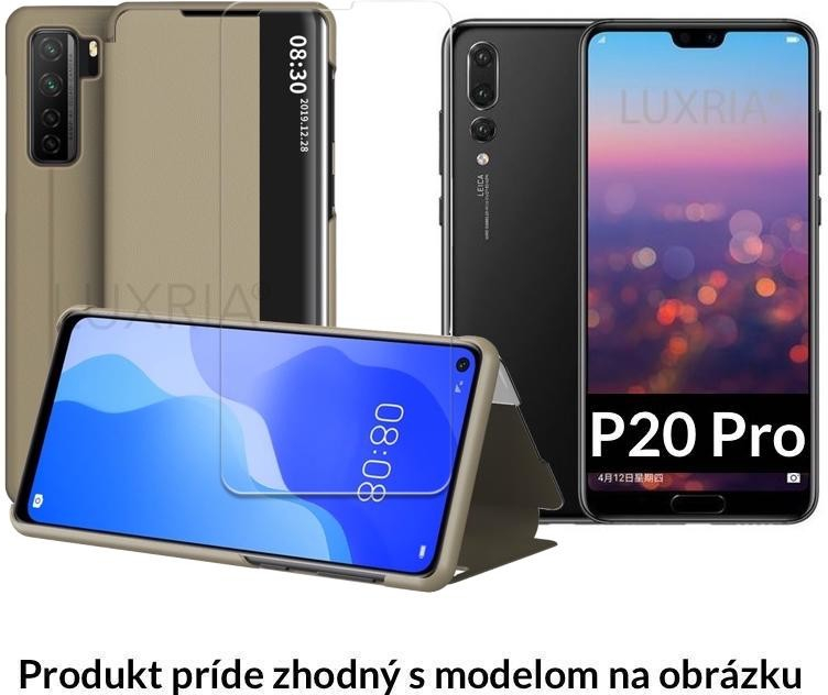 Púzdro Luxria SmartCase Huawei P Smart 2019 Zlaté