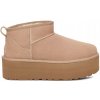 UGG dámske snehule Classic Ultra Mini Platform Boot Sand 1135092-SAN, veľkosť 39