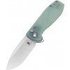 Kizer L3002A2 Amicus vreckový nôž 7,5 cm, nefrit, G10