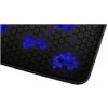 C-TECH Herní podložka pod myš ANTHEA CYBER BLUE, 320x270x4mm, obšité okraje GMP-01C-B