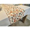 Vianočný behúň na stôl s medovníčkami Rozmer behúňa (šírka x dĺžka): 40x110cm