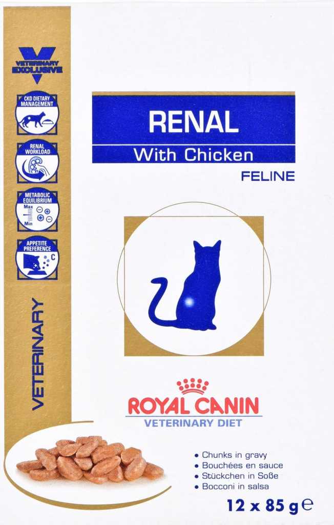 Royal Canin VD Cat kaps. Renal chicken 12 x 85 g