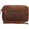 Hide & Stitches Japura unisex taška na zápästie - koňaková