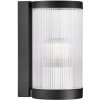 EXTERIÉROVÉ ČIERNE SVIETIDLO NA STENU NORDLUX COUPAR 1X25W