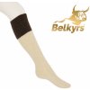 Podkolienky 100% mongolská vlna bielohnedé 35-37