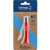 Opinel VRI N ° 07 nôž Trekking, oranžová, 7,5 cm, blister 002266