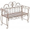 Design-Shop Záhradná lavička GS11173499 hnedá antik