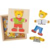 Bigjigs Toys Oblékací puzzle Pan medvěd
