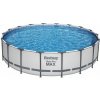 Bazén Bestway® Steel Pro MAX, 5612Z, kartušová filtrácia, rebrík, plachta, 488x122 cm