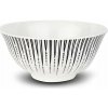 Miska na polievku, cereálie, šaláty, desiaty, porcelánová šalátová miska 600 ml