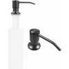 Rea Lon, dávkovač saponátu pre kuchynský drez, 300ml, PVC, grafitová, REA-08009