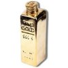 Vodka Zlatogor Gold Bar (zlatá cihla) 40% 0,2l (čistá flaša)