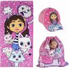 SÚPRAVA GABBY´S DOLLHOUSE uterák, šiltovka a vrecko