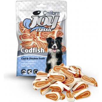 Calibra JOY chicken & Cod sushi 80g