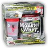 Anabolic monster whey 2200g + monster shaker - jahoda-banán