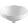 Geberit Variform umývadlo 40x40 cm okrúhly vstavané umývadlo biela 500.703.00.2
