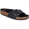 Birkenstock Šľapky Madrid Big Buckle LEOI Black HEX Čierna
